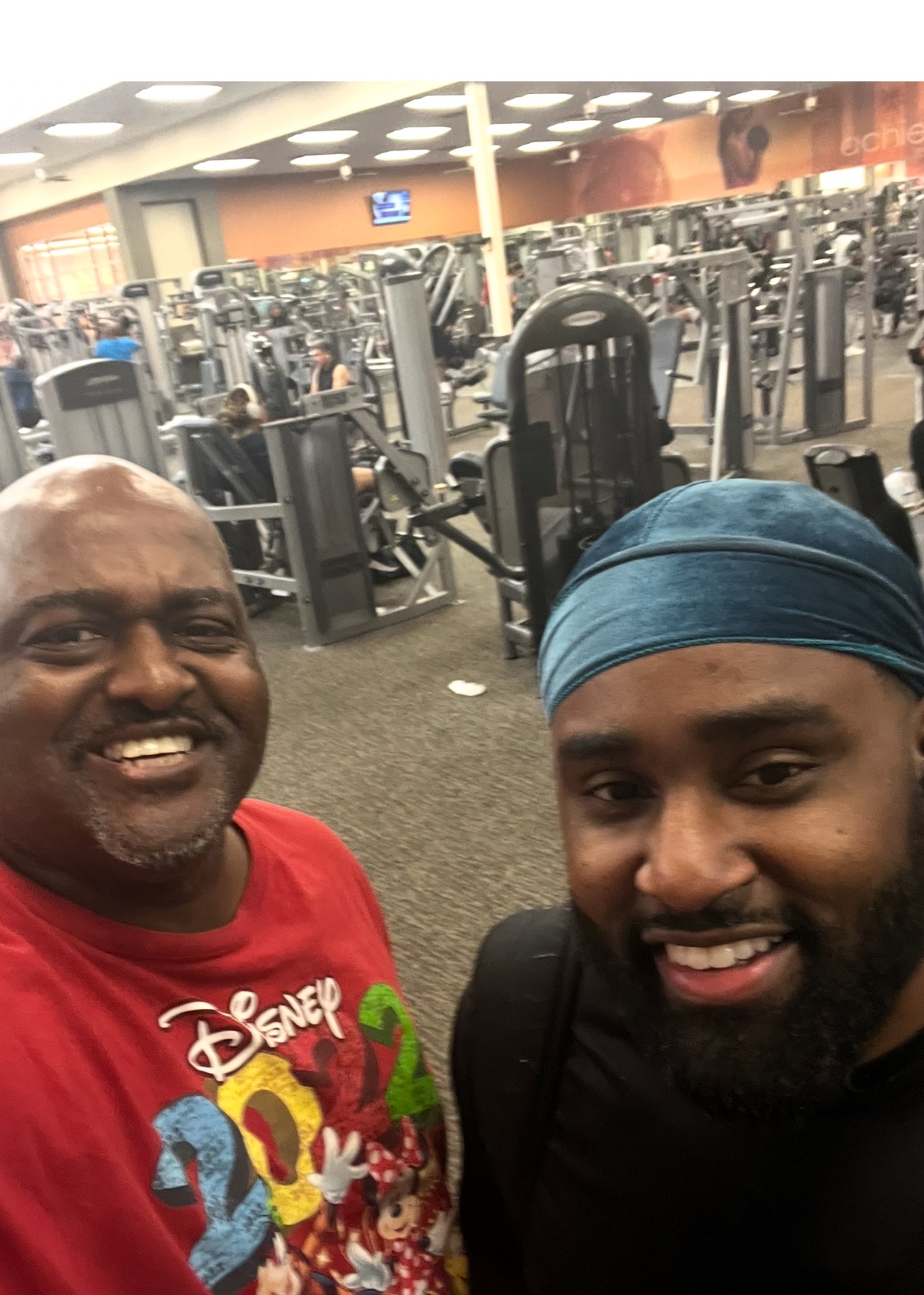 Brandon B. — a student from the 2006 Shiloh video, met again at LA Fitness