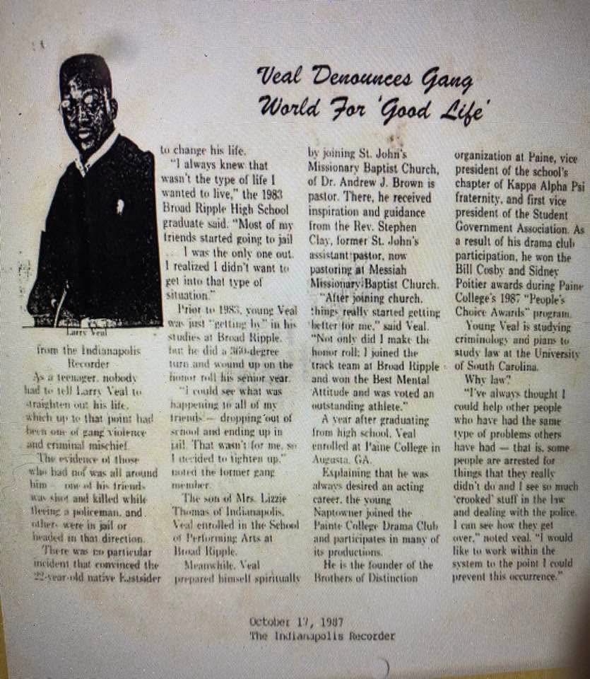 The Indianapolis Recorder — October 17, 1987
