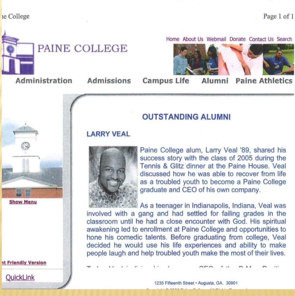 HBCU Paine College — Outstanding Alumni